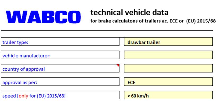 Brake calculation