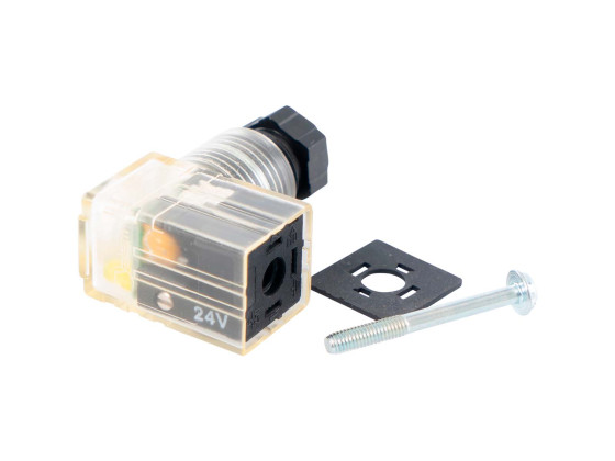 Kontakt m/diode for 125004  - 3-pin 16x16 mm.  - (KD136V54T7 / 125-701)