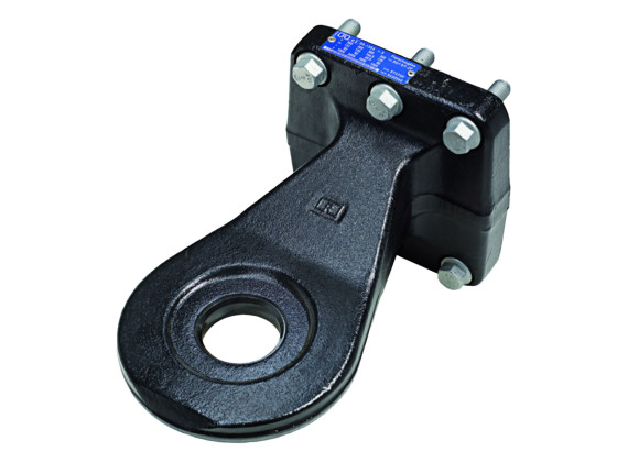 Trekkøye kjerre 57,5mm  - flens for 6 bolter - ROE57370