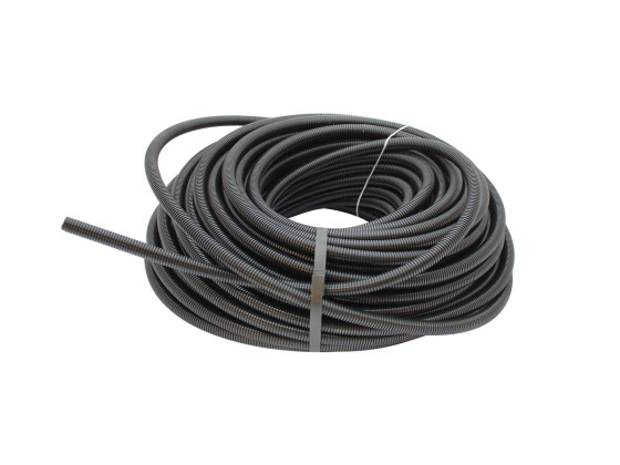 Flexirør  Polyflex PVC NW 13 sort, uten splitt - 909-40026