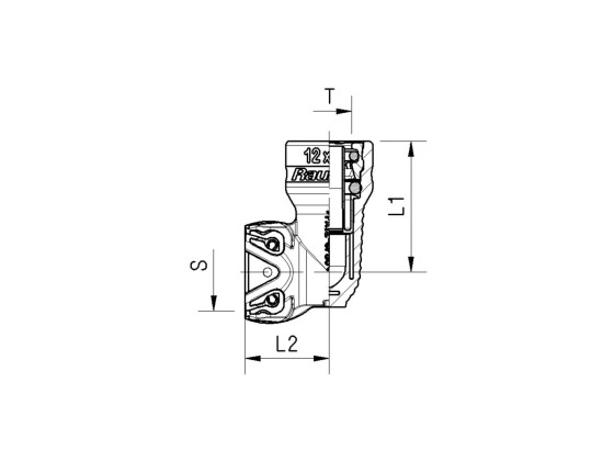 Raufoss vinkel 90 gr. 10x1– Regular ABC - 90310005
