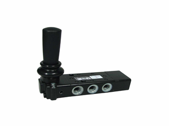 5/3-veis ventil manuell 1/8" m/fjærretur, stengt senter - X3343802