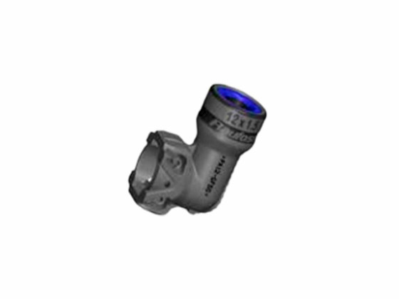 Forskruing vinkel 90 gr. 8x1–regular ABC - Raufoss 90308005