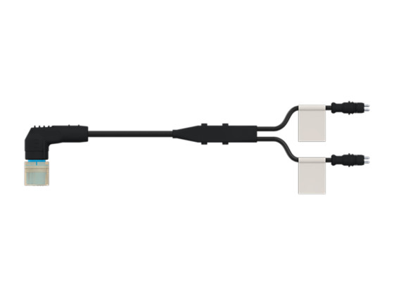 Wabco Y-kabel for batteri / lys 5 m + 2x0,4 m - 449 803 022 0