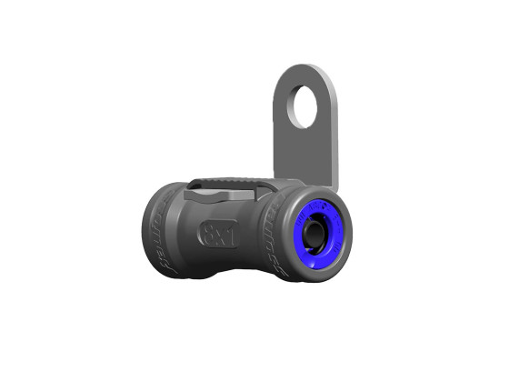 Forskruing rørskjøt m/feste 8x1-8x1 ABC - Raufoss 90508022