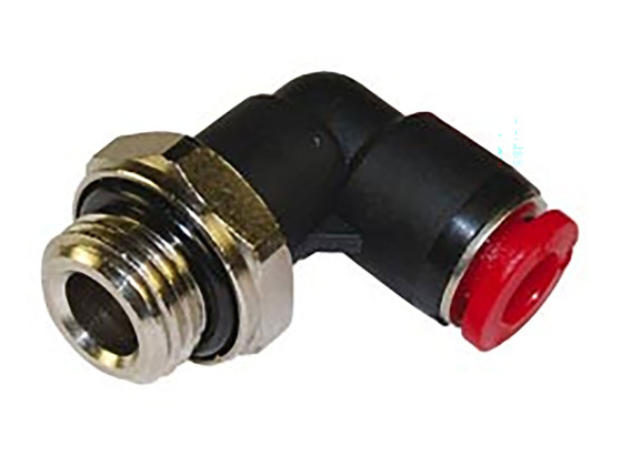 Vinkel 6mm push in-M12 plast