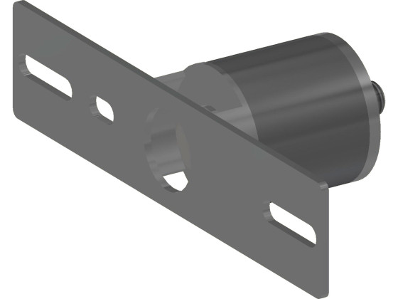 Brakett markeringslampe 130x29 mm  f/rør - 20241405