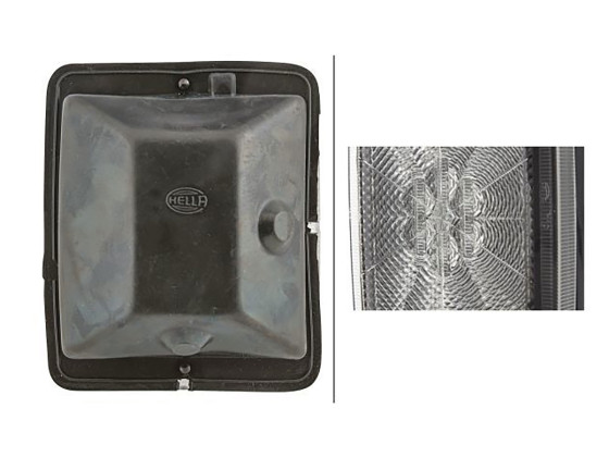 Tåkebaklykt - 24V - innsats