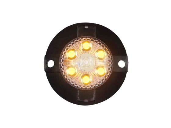 Custer Mini-X Extreme LED Strobe 10-30V - STR-MXA amber