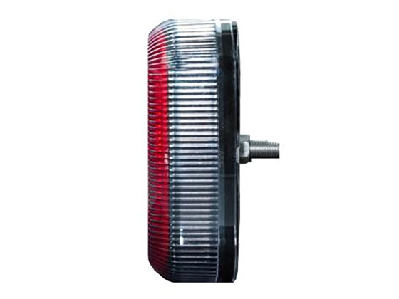 Baklampe/ryggelys LED 12/24V PRO-SQUARE, 0,5m kabel m/5-pin ba