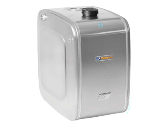 Padoan Hydraulikktank rustfri 63/70-150 L. Inkl. braketter