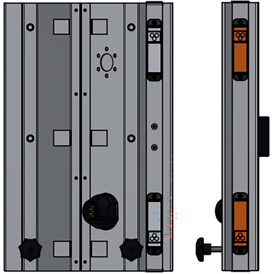 Breddemarkering m/lys Rektangulært, SE/EU/NO, VB