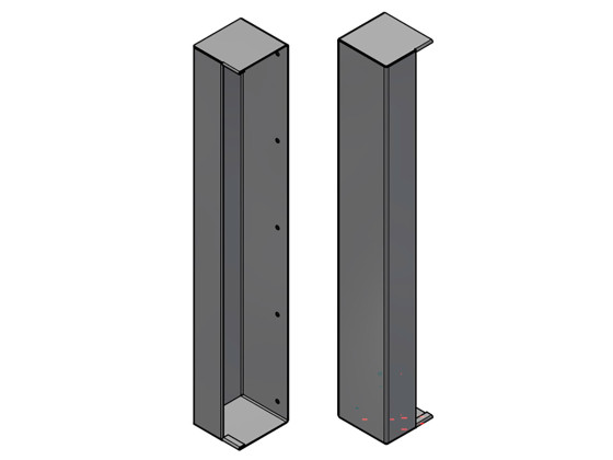 Afstandsstykke BevoBox 500x75