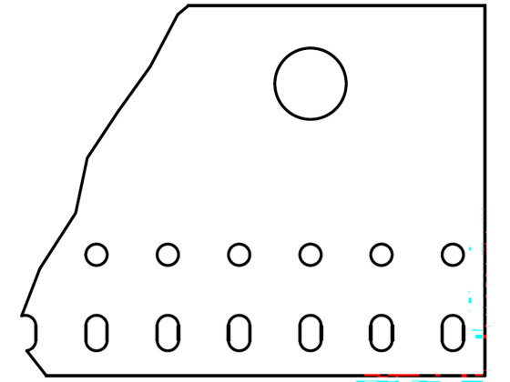 Kranplate chassisforsterkning Volvo og Scania - Heavy duty