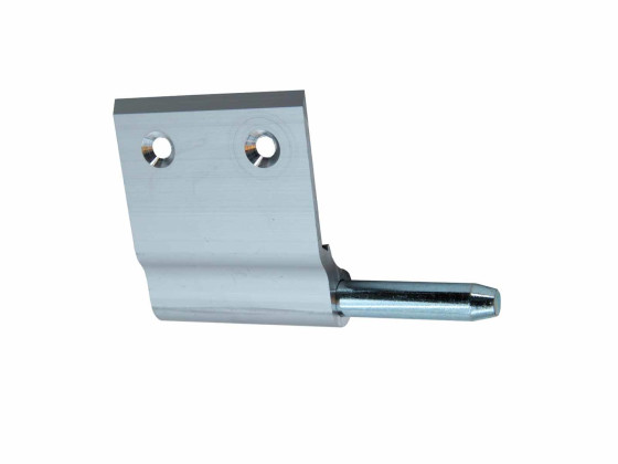 Hengsel alu H 180/90mm m/tap Uten tilbehør