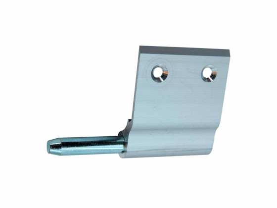 Hengsel alu V 180/90mm m/tap Uten tilbehør