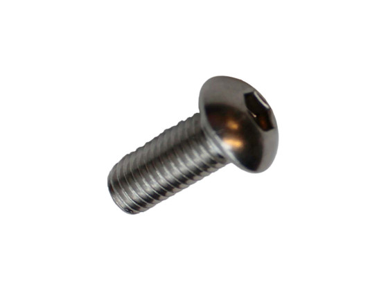 Unbrakobolt rustfri M8x20mm BH