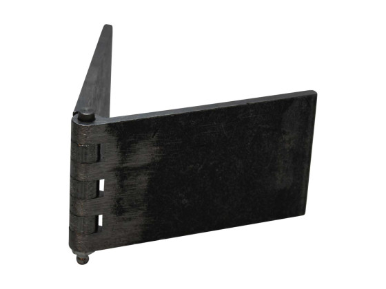 Hængsel plan 70x120x6mm med smørenippel