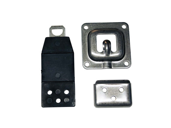 Dørholder rustfri m/bånd 103 mm - 072320382