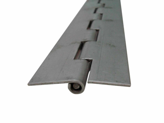 Pianohengsel rustf. 2x60x1970mm - 2540