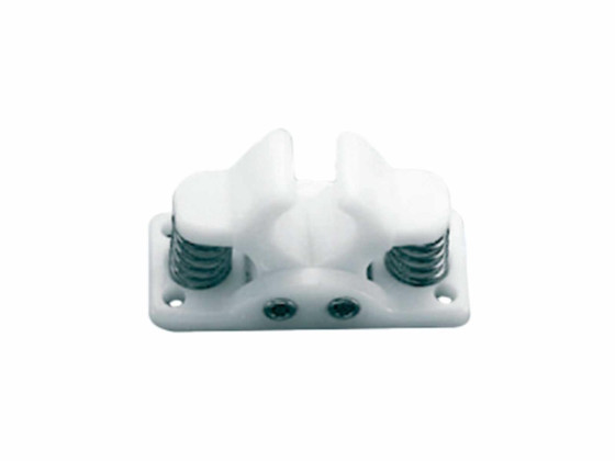 Dørholder nylon fjærbelastet hvit - 22.650J