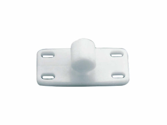 Dørholder nylon fjærbelastet hvit - 22.650J