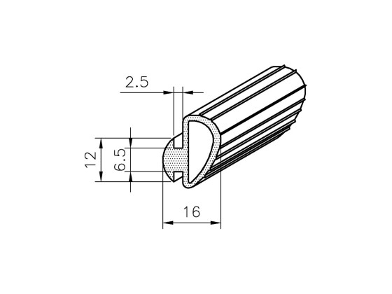 Gummipakning for B1030 - A2280