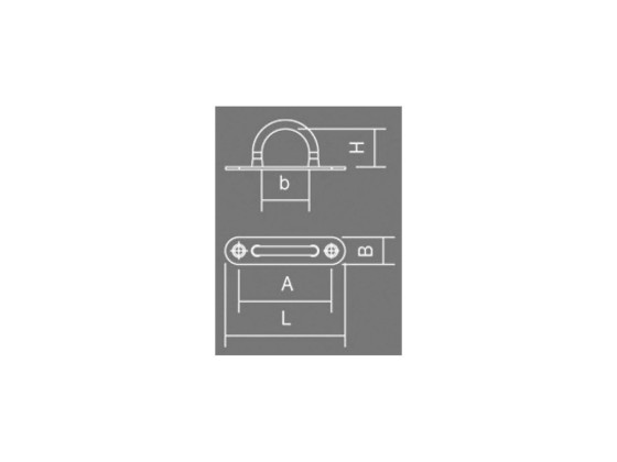 Rembøyle, forz. 30 mm - 02.2430.01.