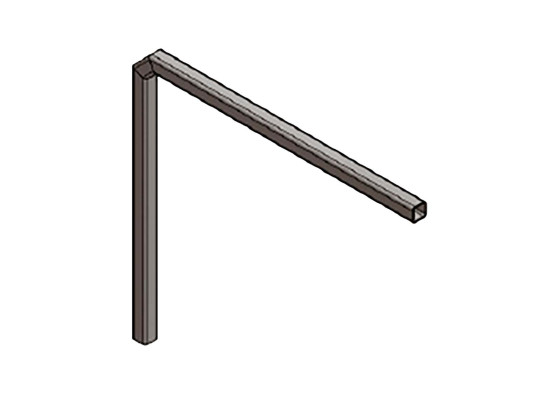 Brakett f/sidehinder varmgalvanisert