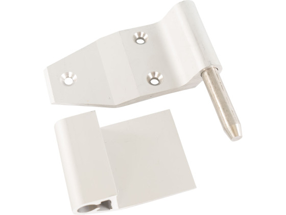 Hengsel med tapp venstre, alu, for høyre bakdør 290-B.port