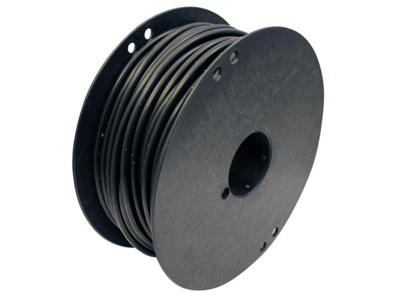 Elkabel 4x1,5mm² dobbeltisolert svart - 05177 sort eller RKKB 4x1,5 N