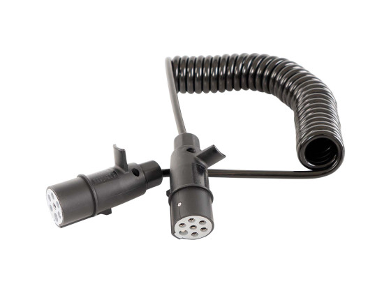 Spiralkabel 7-polet ISO 3731 arb.l 3,5m - 5065, 076.937-26A