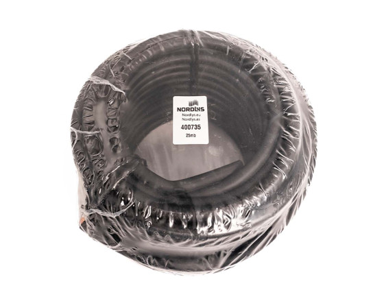 NORDLYS Kabel 35mm² Gummi Svart 25m trommel