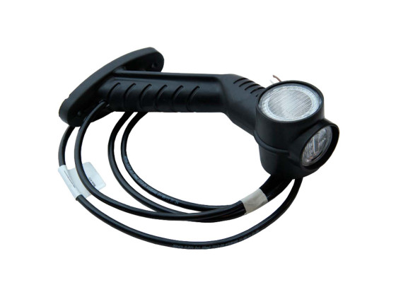 Markeringslampe Superpoint III LED høyre/venstre - Med 4000mm kabel u/stikk - Rød/hvit/gul, ADR-zone, 2 IP69K - 31-3300-077
