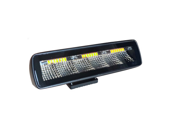 NORDLYS Arbeids-/Ryggelys LED m/varsellys Flood 2880lm