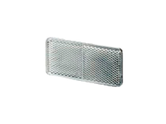 Selvklebende refleks hvit plast 94x44x6,5mm - 8RA 003 326-051