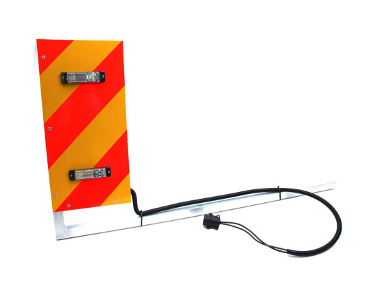 Breddemarkering m/lys  komplett Høyre Foran Alu NORGE