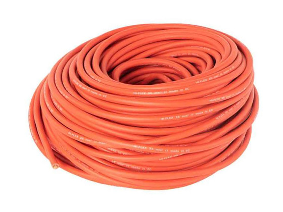 Startkabel 35mm2 rødmyk  100m rull