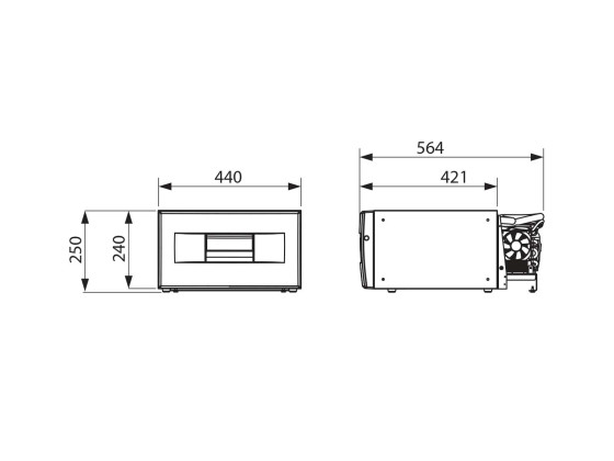 Kjøleskuff 20L 12V/24V CD20 - 9600008369