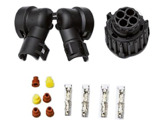 Kontaktstykke lamper 4 pin DIN El pneumatikk - 7810469