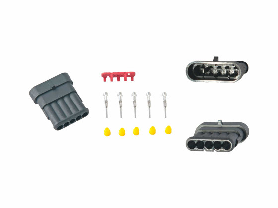 Super Seal 5-pin, han til 498617 - 7812054