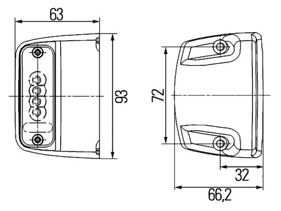 Hella Skiltlys LED - 2KA 010 278-021