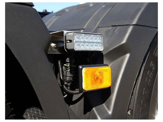 Axixtech M26 varsellys oransje 12/24V - 35-MS26E-Y