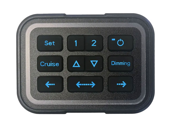 Briod Supernova varsellysbjelke LED 1300mm m/fjernkontroll - 15606