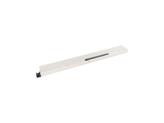 Bakstolpe alu 800mm K30 venstre - 308572-B, For påskruing på kantprofil - Bruker ikke bunnkasse