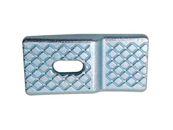 Bespændingskonsol galv f/12mm plade