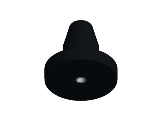 Stakeholder gummi for Ø63 mm. materialstake  - Ø80 x 74 mm.