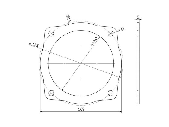 Returfilter tankmont GLF12 140l/min - GLF12