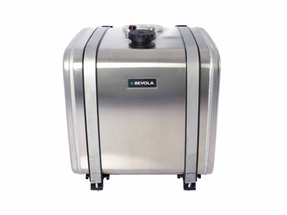 Hydraulikktank 200L, 520x650x650mm alu komplett komplett uten filter - H2ALBL05221BE