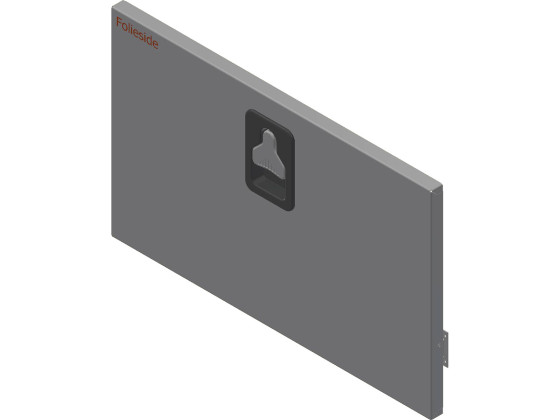 BevoBox lokk rustfri bunnhengt L800xH500